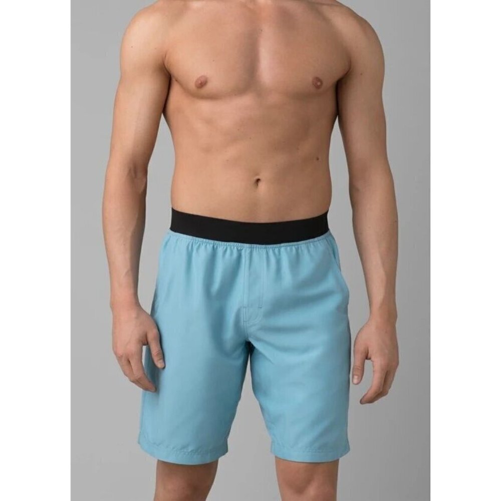 Prana Men's Mojo Shorts Artic Blue Size: XL - NWT